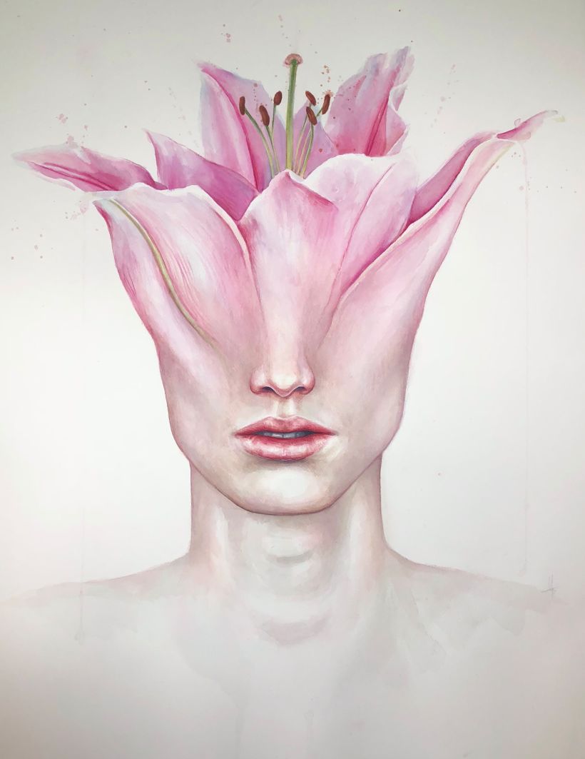 "Flower Heads" for my Exhibition "I AM" 5