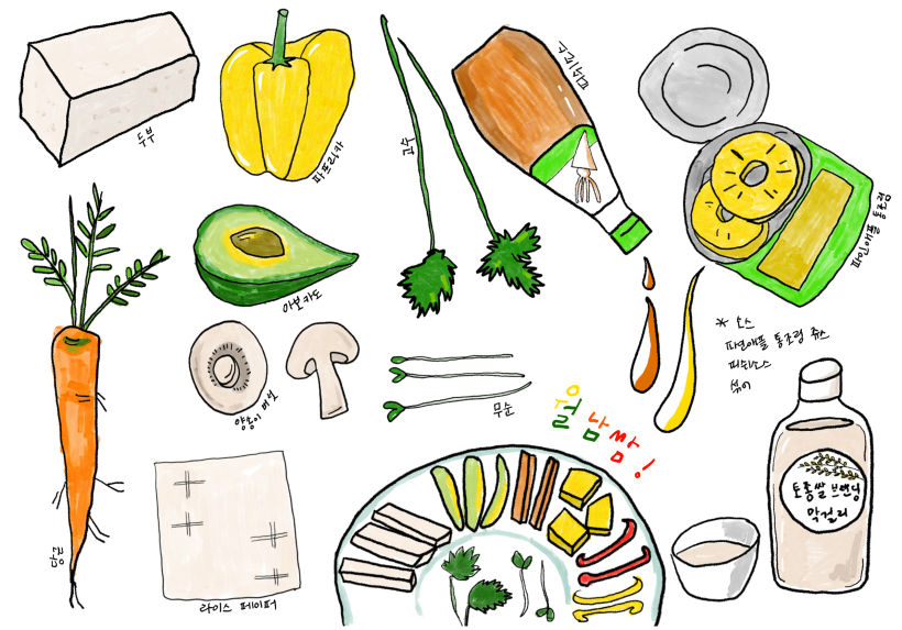 My project in Illustrated Recipes: Making Delicious Art course -1