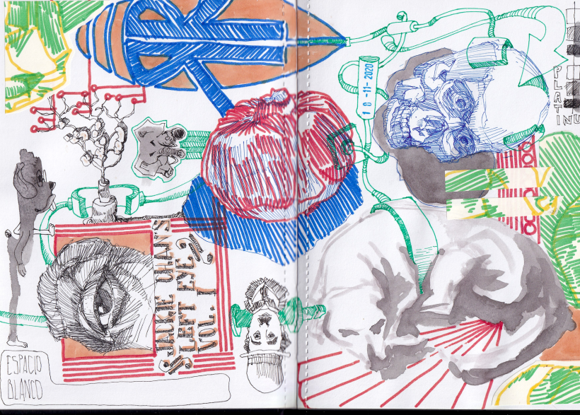 Mi Proyecto del curso: Cuadernos de dibujo: encuentra un lenguaje propio 0