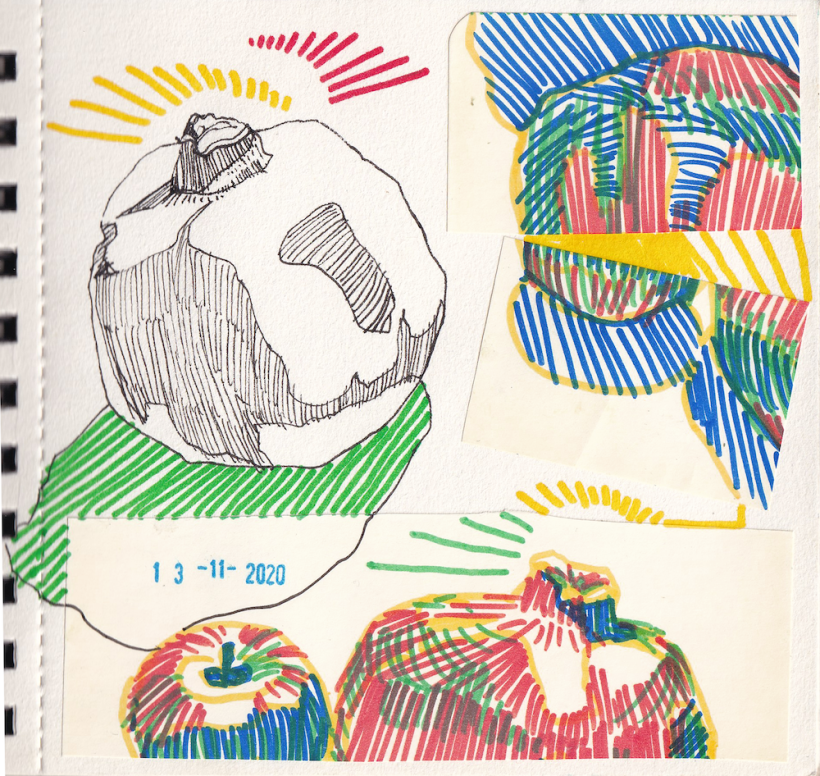 Mi Proyecto del curso: Cuadernos de dibujo: encuentra un lenguaje propio 3
