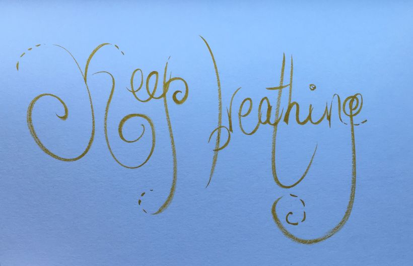 My project in The Golden Secrets of Lettering course 4