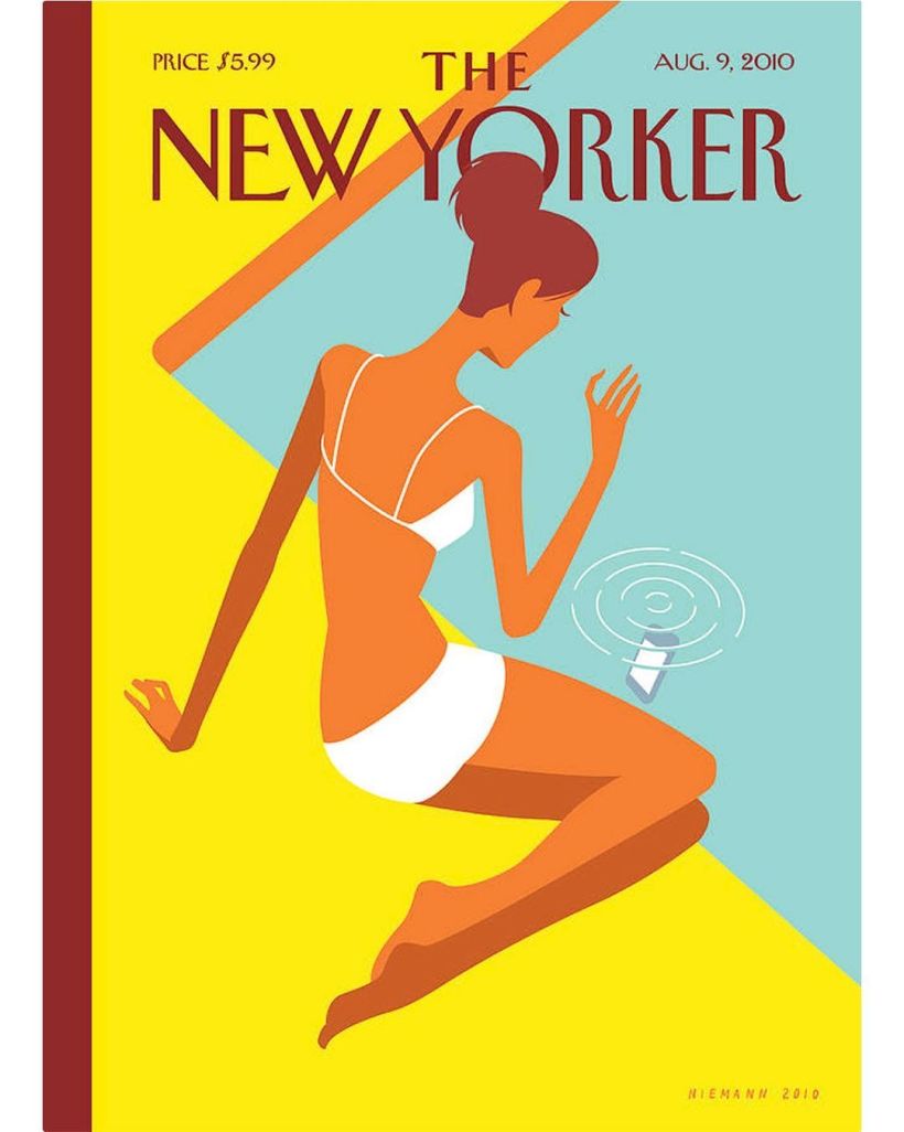 Christoph Niemann’s cover of The New Yorker.