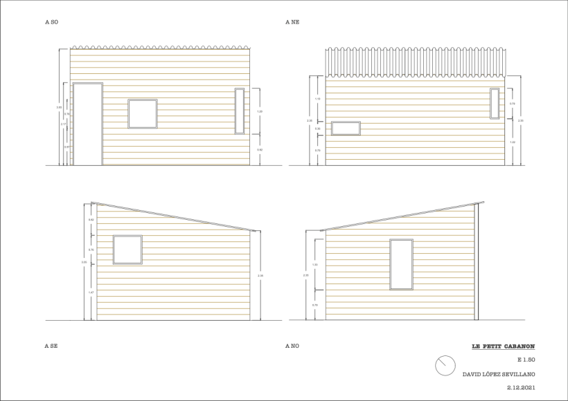 Mi Proyecto del curso: Introducción al dibujo arquitectónico en AutoCAD  1