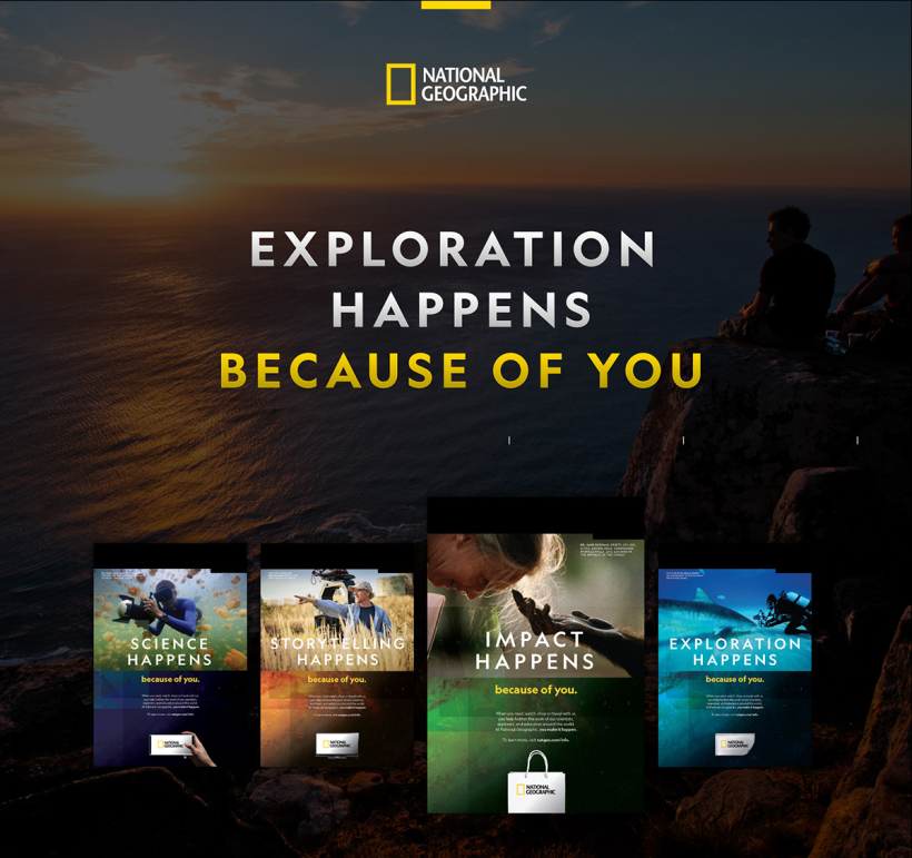 Exploration Happens because of you // NATGEO 0