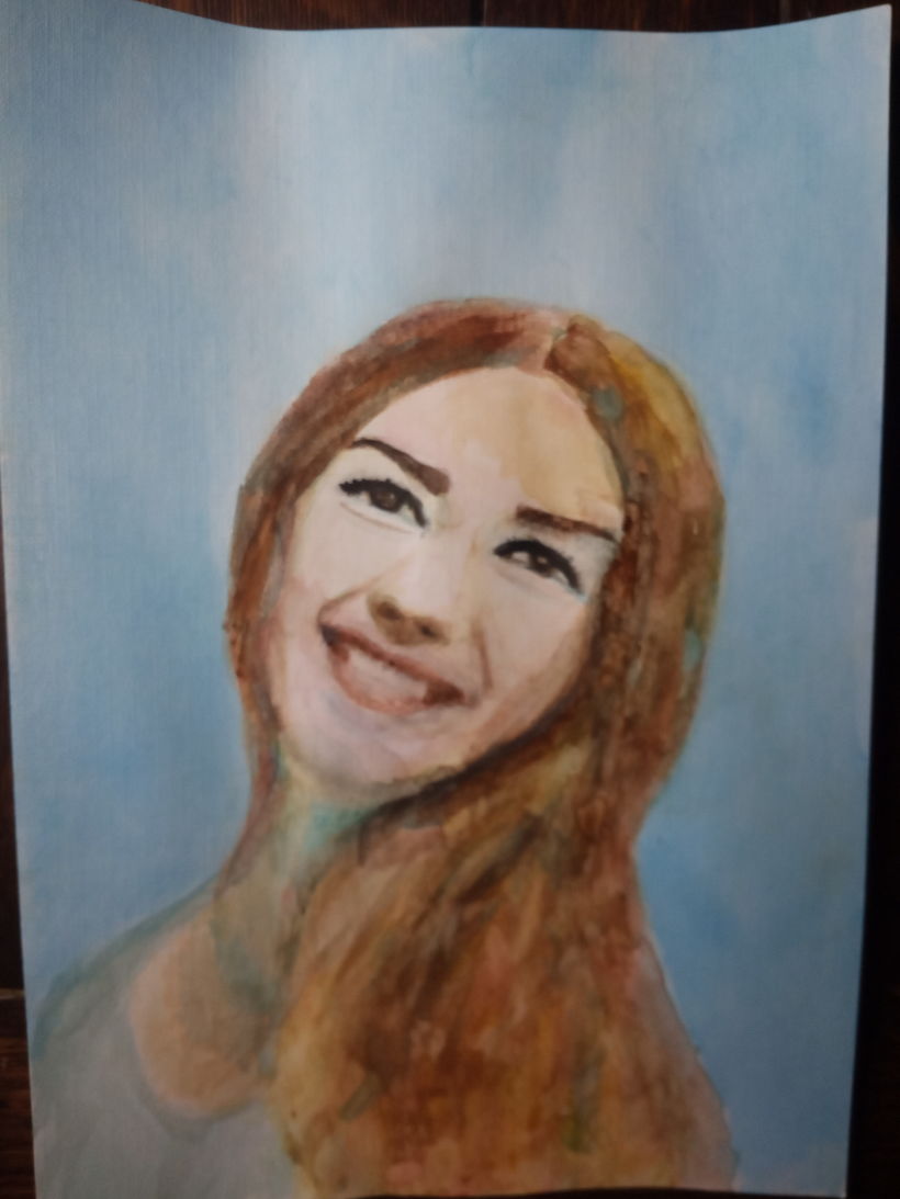 My project in Artistic Portrait with Watercolors course 0