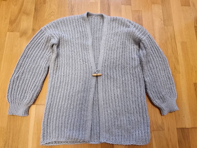 Mi Proyecto del curso: Crochet: crea prendas con una sola aguja 0