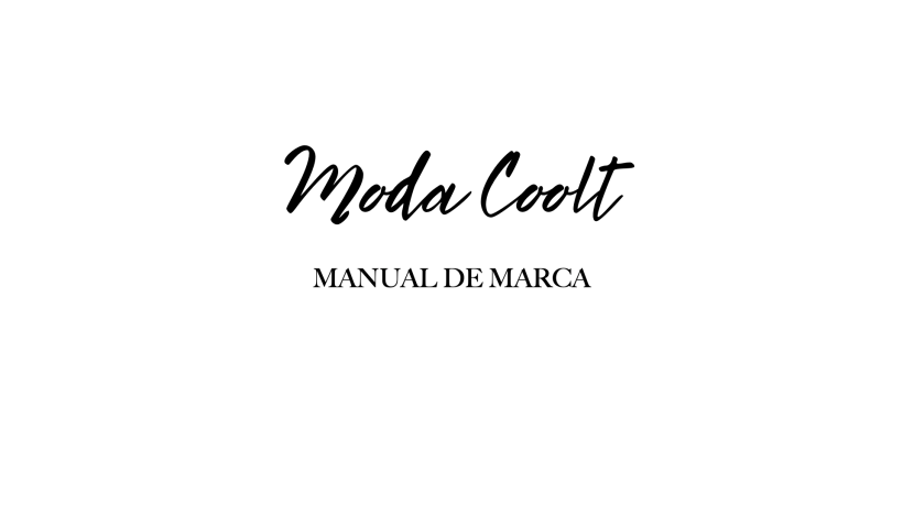 Manual de Marca de Moda Coolt, Venta de Ropa de Segunda Mano, Ropa Usada.