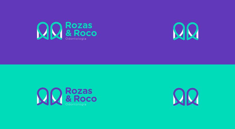 Rozas&Roco Odontología: Creación de un logotipo original desde cero 2