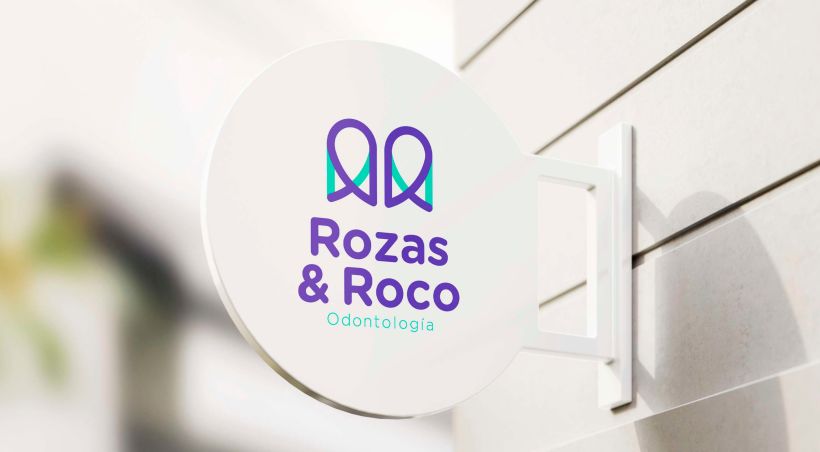 Rozas&Roco Odontología: Creación de un logotipo original desde cero 7