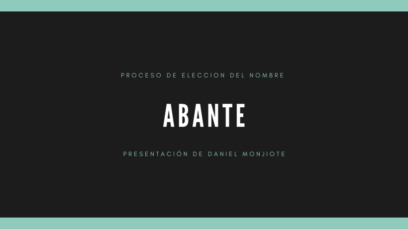 Proyecto ABANTE  0
