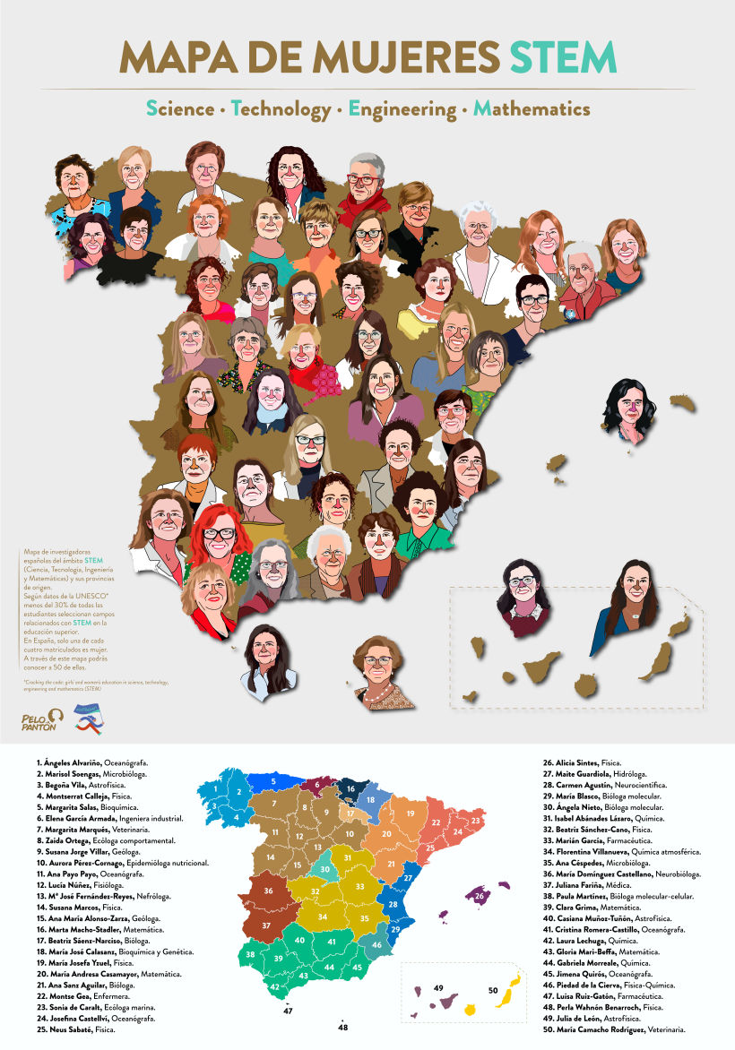 Mapa de mujeres STEM 0