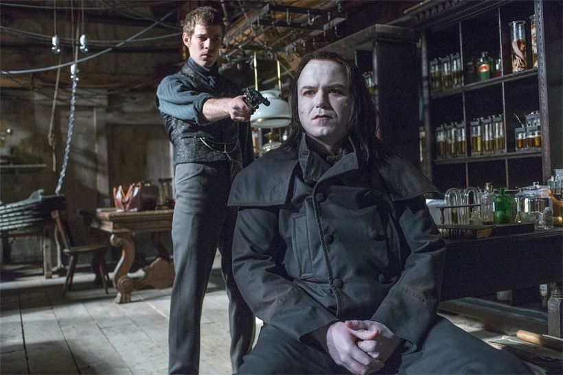 Imagen de Víctor Frankenstein y su criatura en la serie de Showtime "Penny Dreadful".