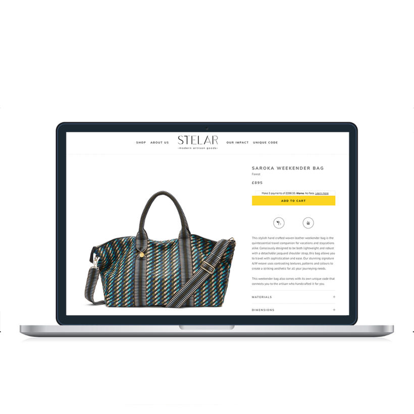 STELAR | Ecommerce Build & Ongoing Consultancy 1