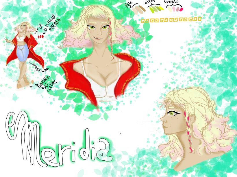 Meridia- melhor amiga de Aurora- projeto de HQ 6 floors