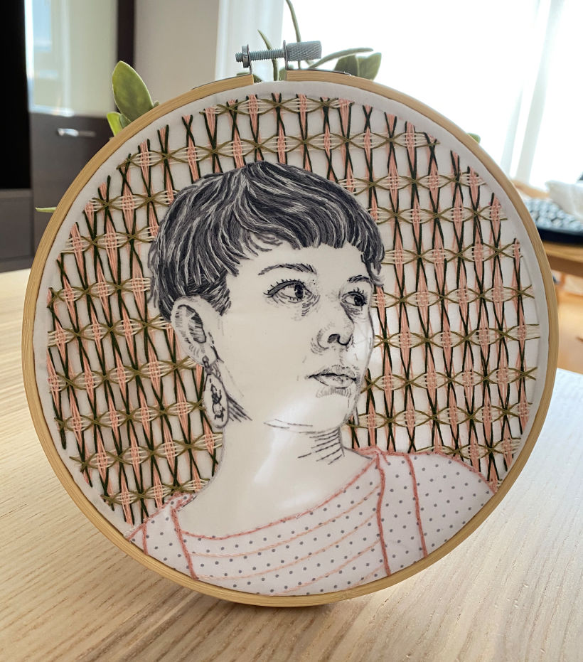 Mi Proyecto del curso: Creación de retratos bordados 0