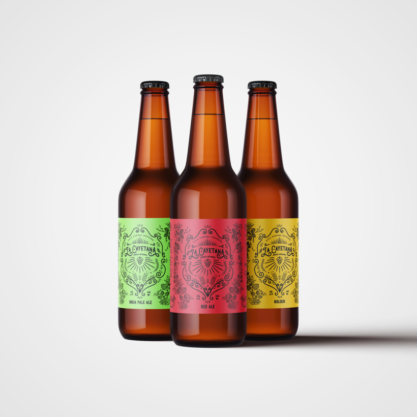 Mi Proyecto del curso: Branding y packaging para una cerveza artesanal 9