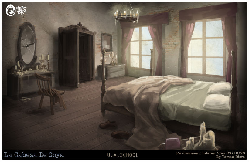 La Cabeza de Goya (video game) - Environments 7