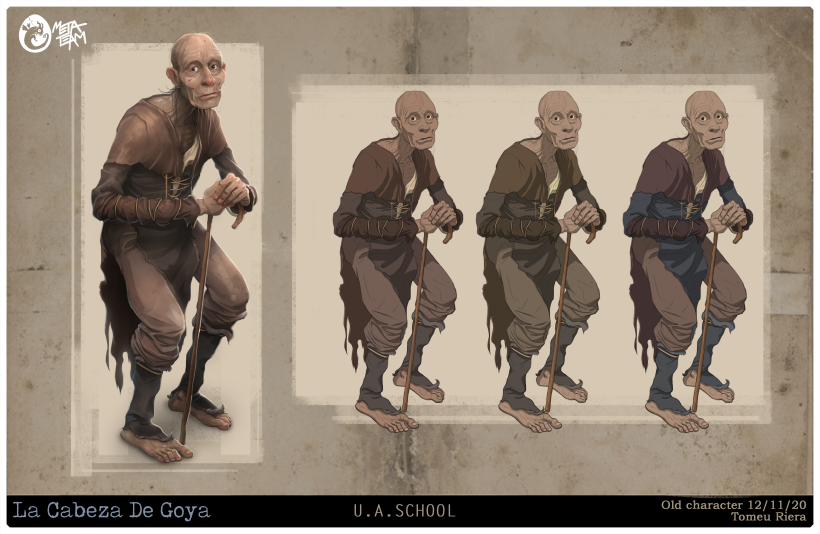 La Cabeza de Goya (video game) - Characters & creatures. 2