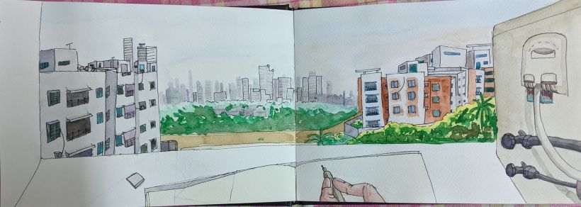 My project in Urban Sketching: Express Your World in a New Perspective course 0