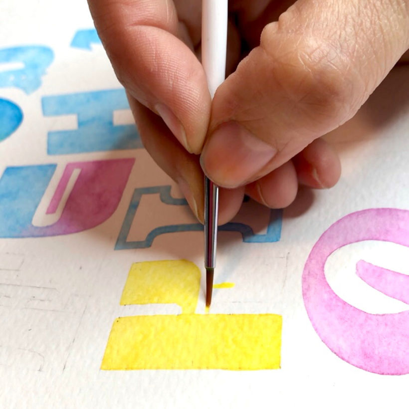 ABC - Dibujar diferentes clases de letras como método creativo. 3
