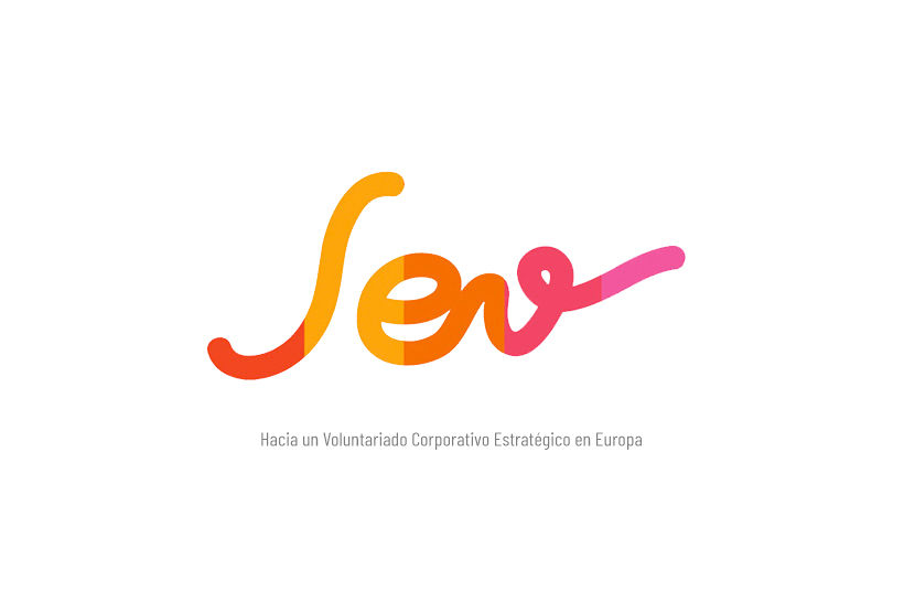 Sev "Hacia un voluntariado corporativo estratégico en Europa". Logo 1
