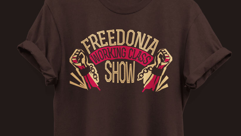 Freedonia. Logo Working Class Show 0