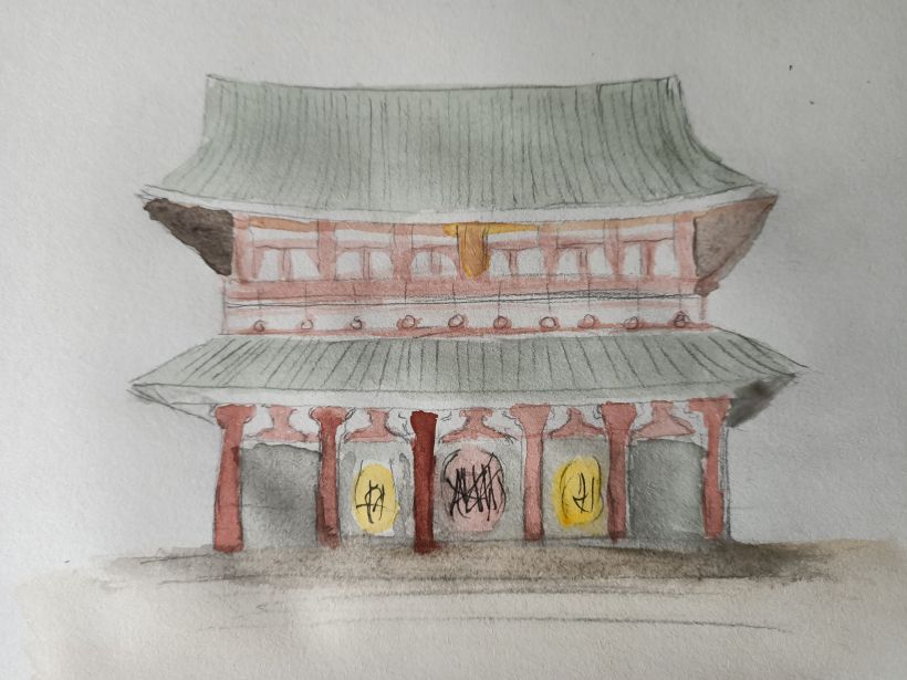 My project in Watercolor Illustration with Japanese Influence course 7