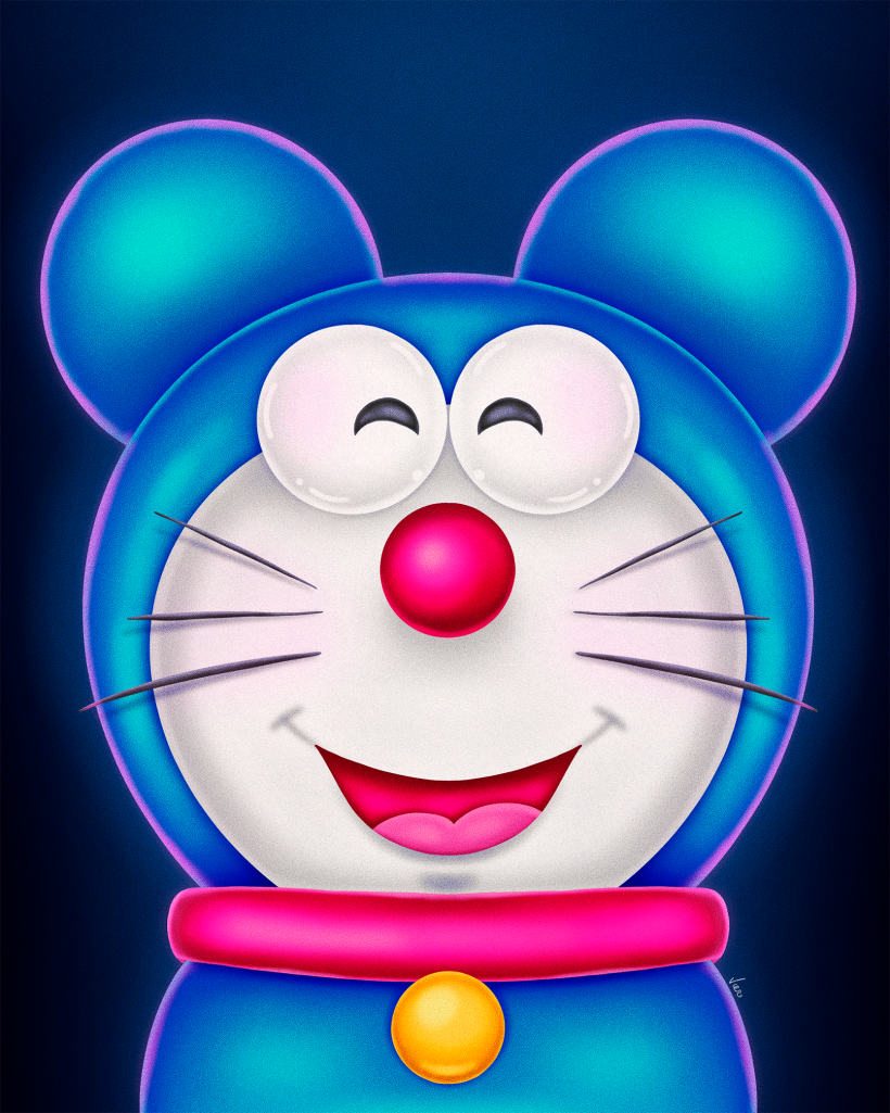 Doraemon x Mickey -1