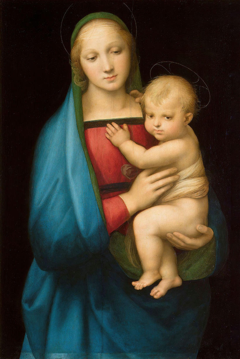 Madonna del Granduca (c. 1506-1507) de Raphael.