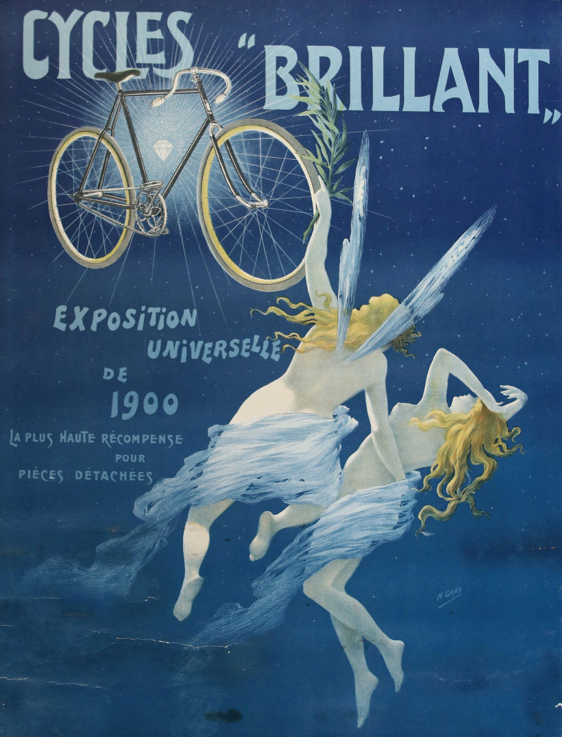 Cycles’brillant, Exposition Universelle De 1900’ (1900) de Henri Boulanger Gray.