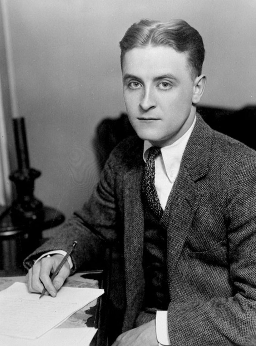Photograph of F. Scott Fitzgerald (1921).