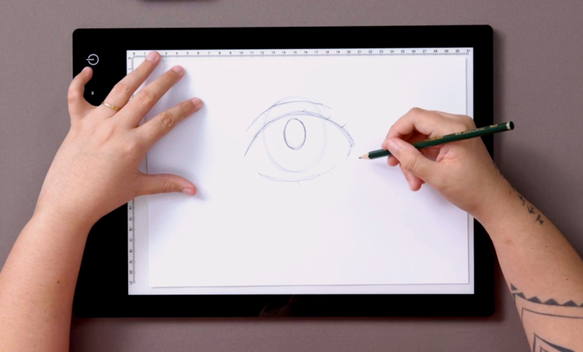 Tutorial: cómo dibujar ojos manga paso a paso 3