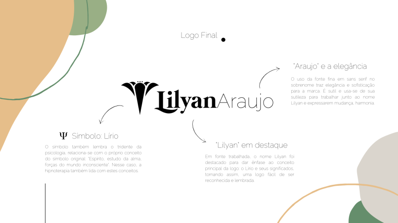 Lilyan Araujo | Identidade Visual e Manual de Marca - Síntese Gráfica 3