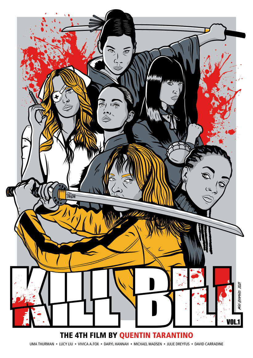 Cartel alternativo Kill Bill 1