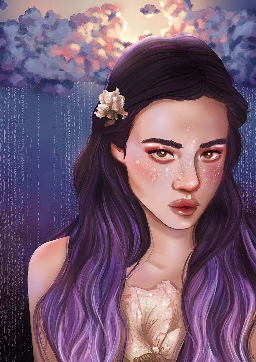 My project in Digital Fantasy Portraits with Photoshop course 0
