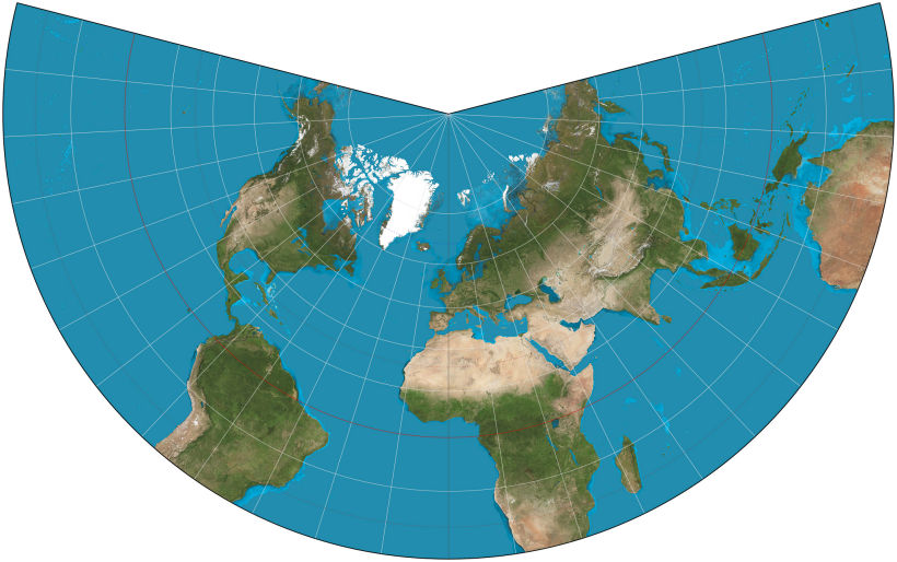 An updated version of the Lambert projection