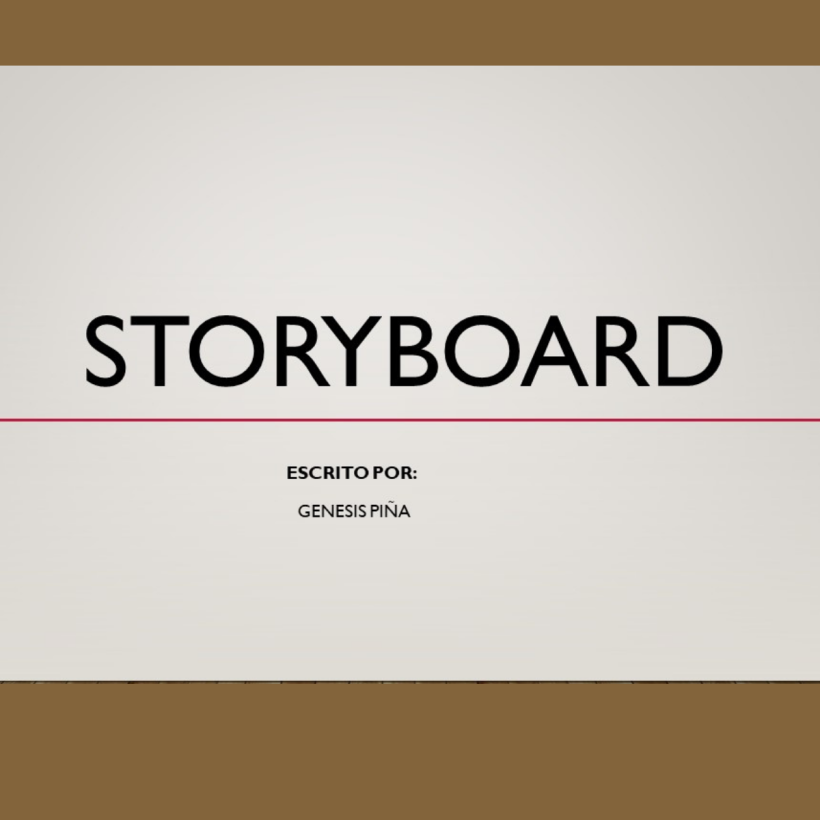 StoryBoard: La fábula del crimen.  2