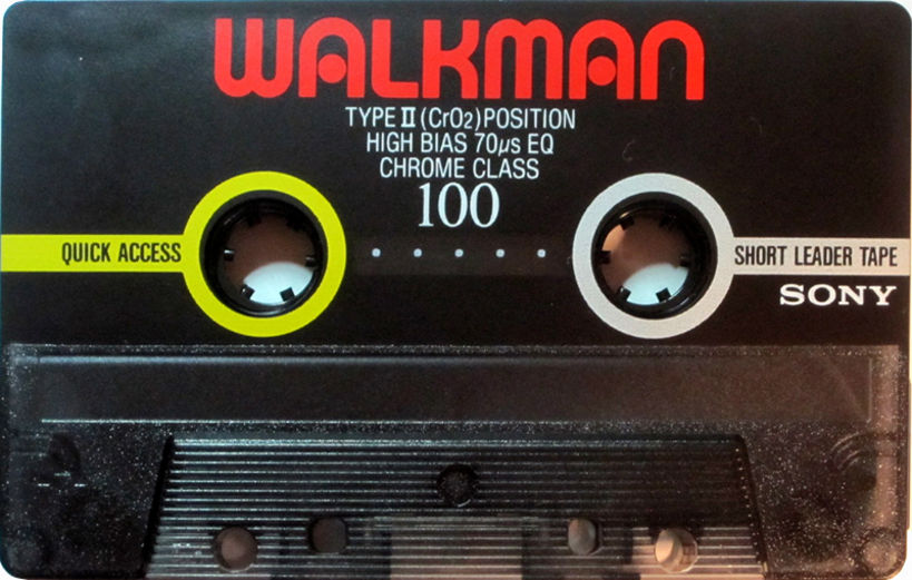 Sony Walkman 100. Archivo de Tapedeck.org.