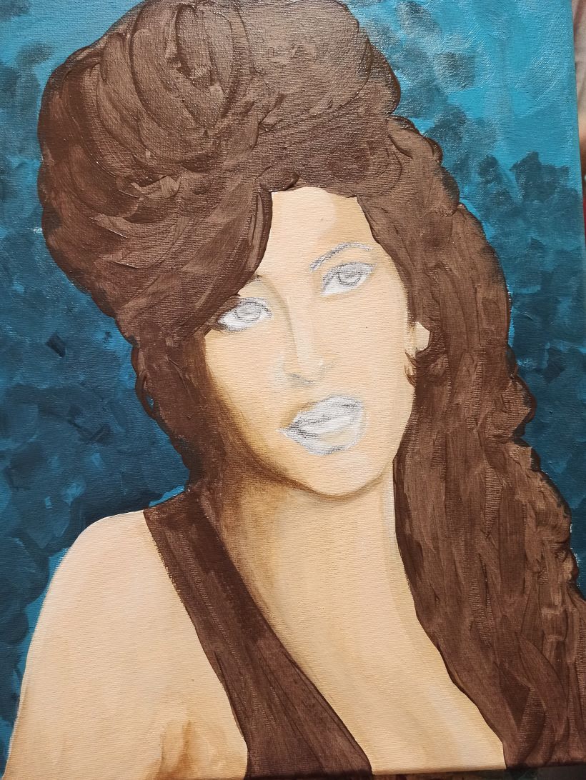 Portrait of Amy Winehouse 1
