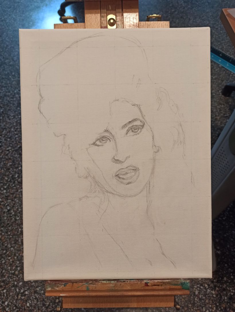 Portrait of Amy Winehouse 3