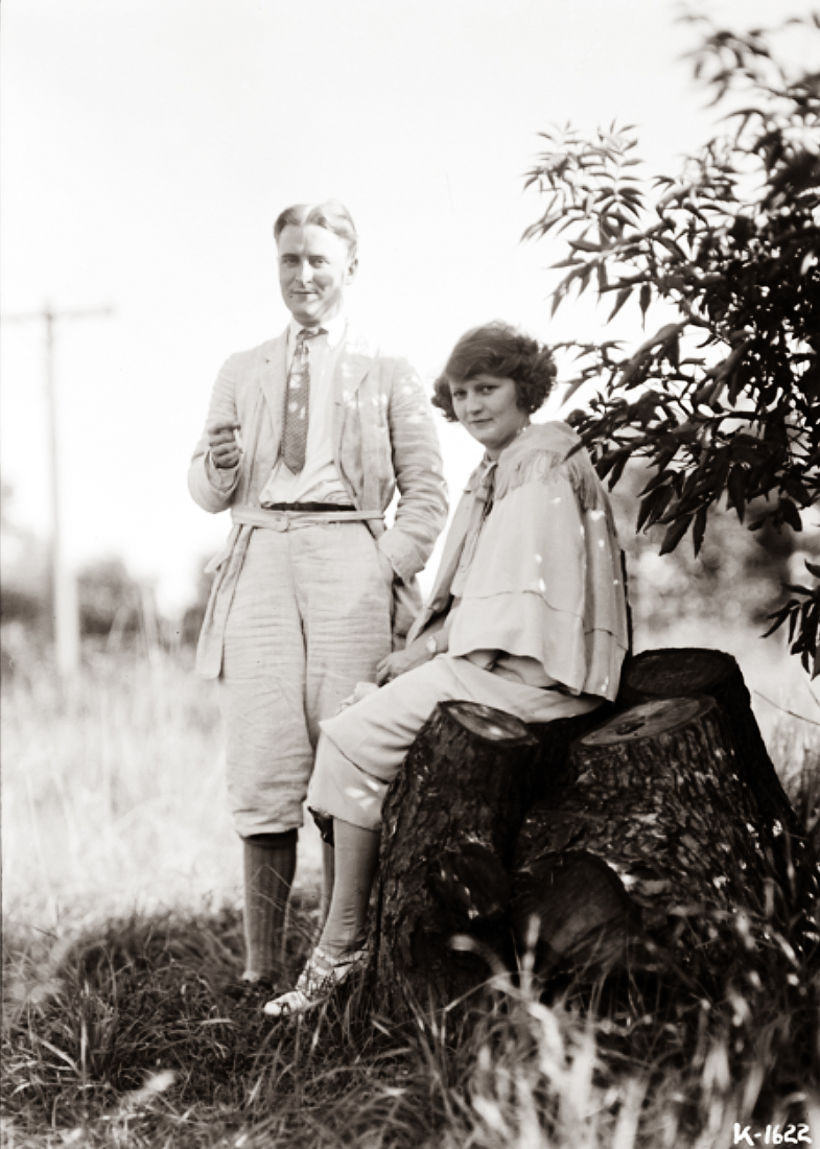 Fotografia de F. Scott Fitzgerald e Zelda (1921)