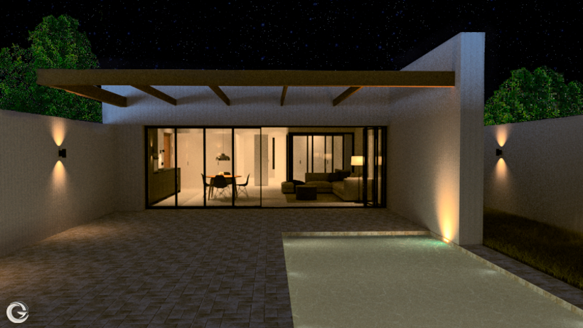 Mi Proyecto del curso: Visualización arquitectónica con V-Ray Next para SketchUp 3