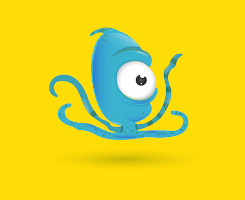 Ilustracion y diseño de Personaje: Octopus -1
