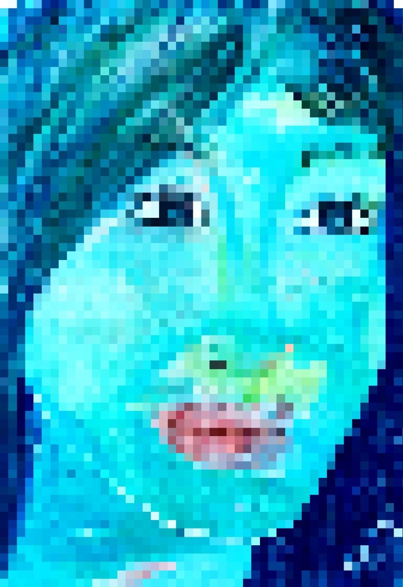 MarArtesOficial - Pixel azul