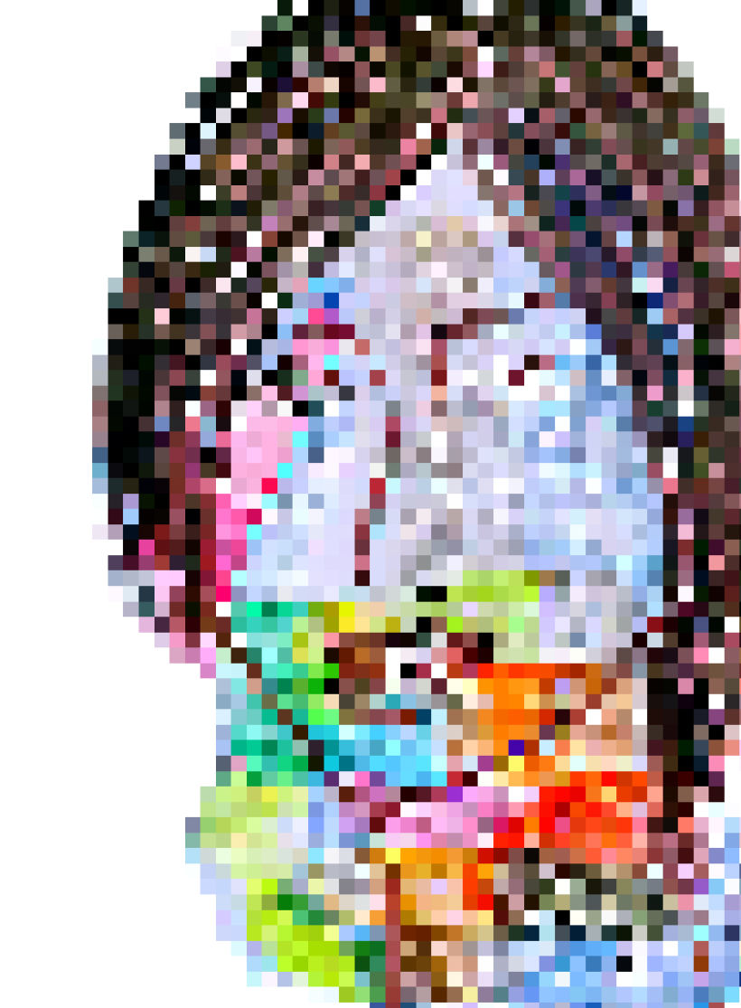 MarArtesOficial - Pixel colorido
