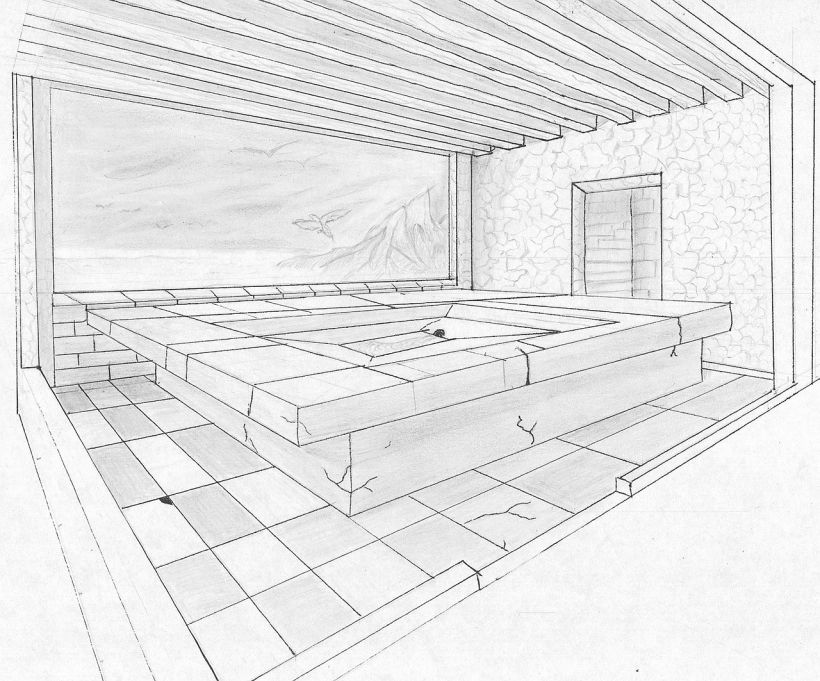 Drawing by hand is a simple way to create an architectural design.