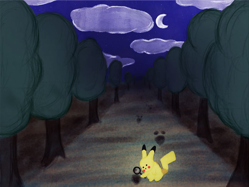 Pikachu en busca de pistas -1