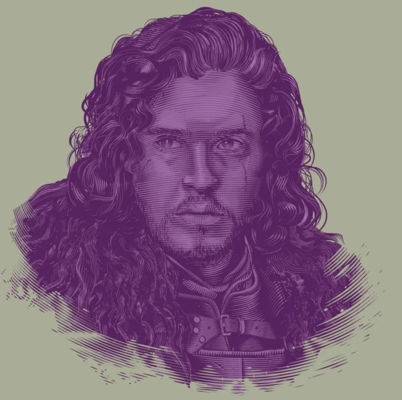 Jon Snow, por Abraham García