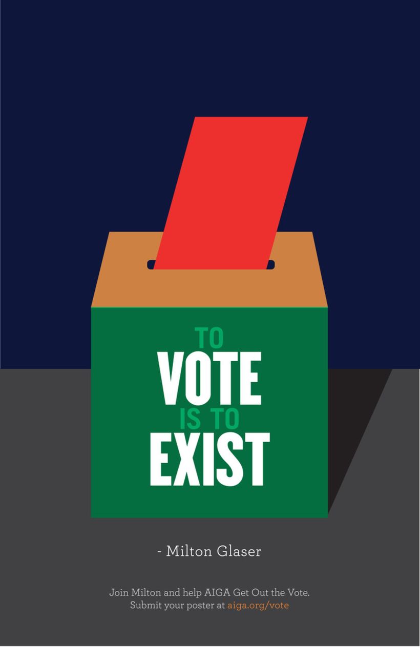 'To Vote is to Exist', 2016.