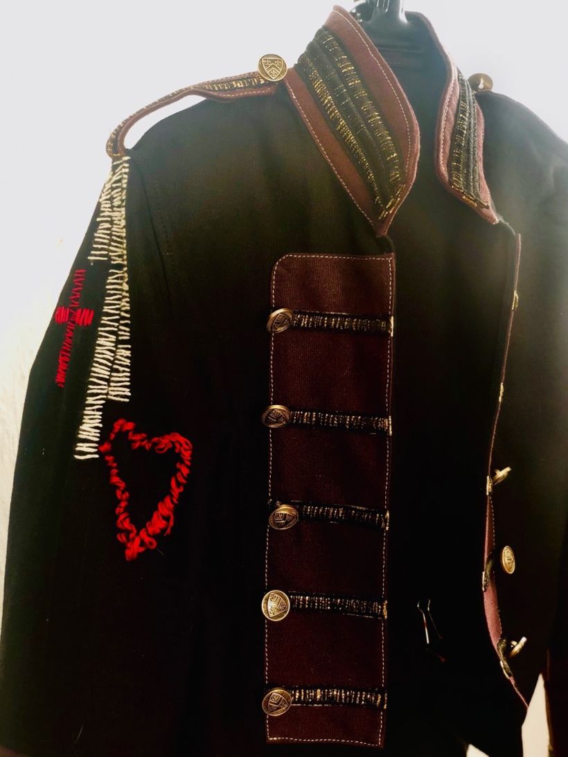 Embroidered regency jacket -1